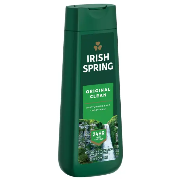 Irish Spring Original Clean Moisturizing Face and Body wash
