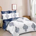 6-piece Duvet with 2 pillowcases, 2 cushion covers, 1 Bedsheet and 1 Quilt
