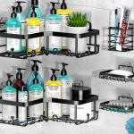 Corner shower caddy