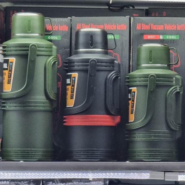 Travel Vacuum Flask (keeps hot up to 3days)