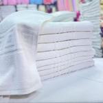 Good Quality White Cotton  Towel Large Size