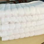 Good Quality White Cotton  Towel Large Size