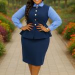 Turkish long sleeved short office and party dresses available in all sizes