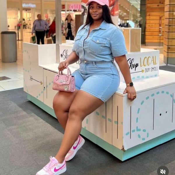 Unique Jean shirt and shorts